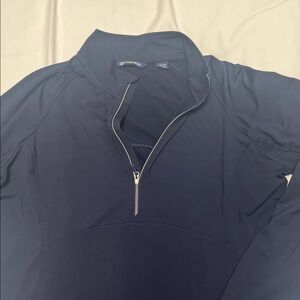 Cutter & Buck Navy Half-Zip Jacket